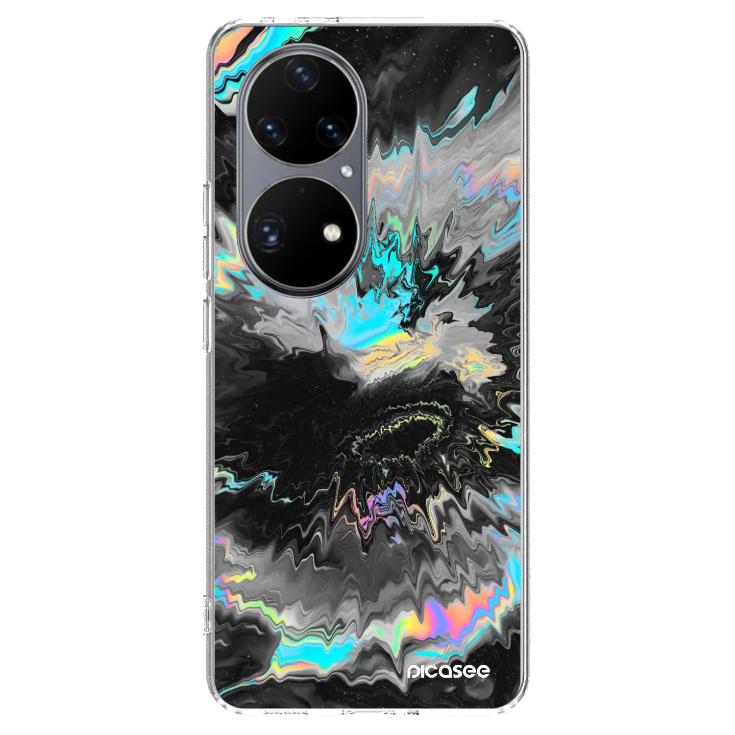 Picasee διαφανής θήκη σιλικόνης Huawei P50 - Magnetic