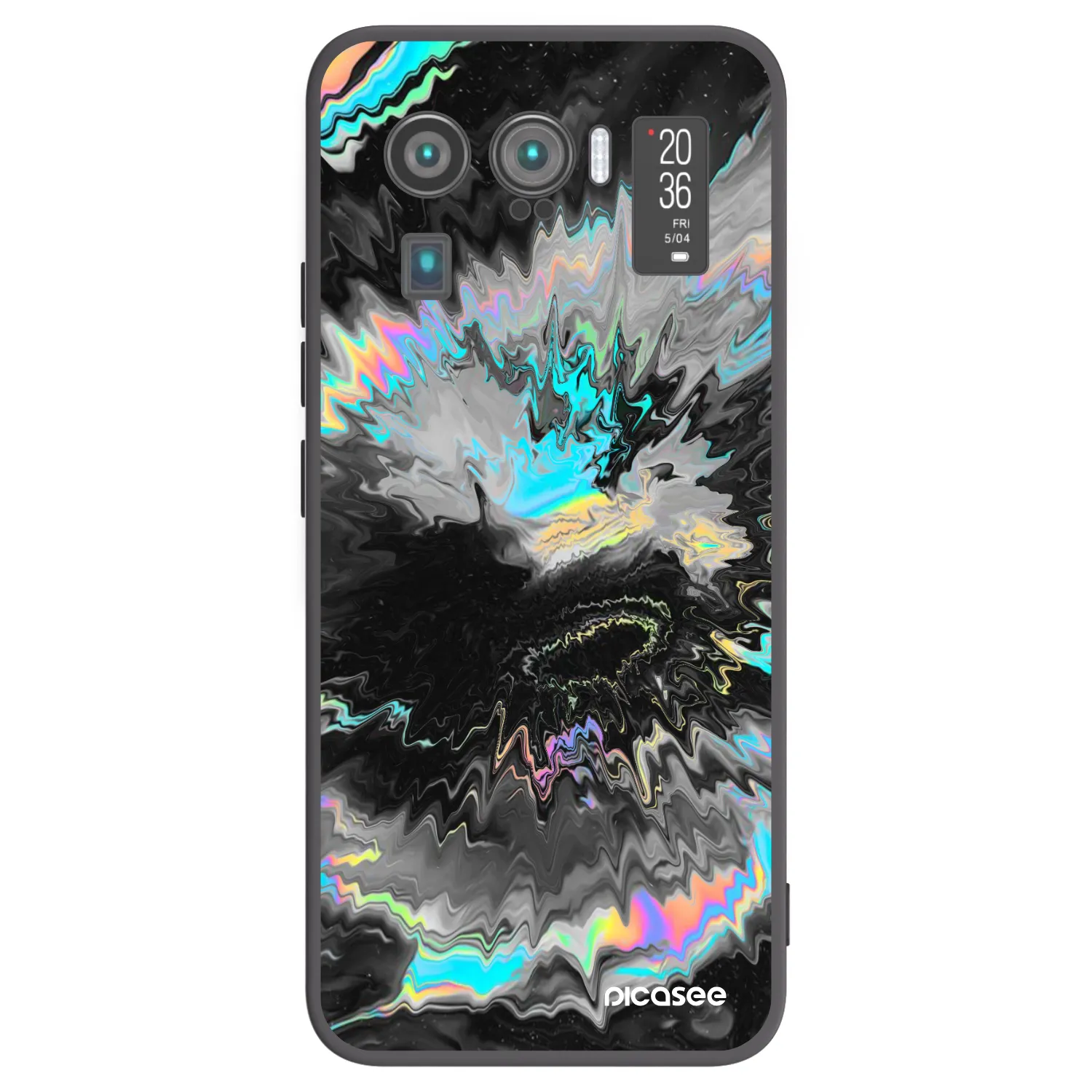 Picasee Μαύρη θήκη σιλικόνης για Xiaomi Mi 11 Ultra - Magnetic