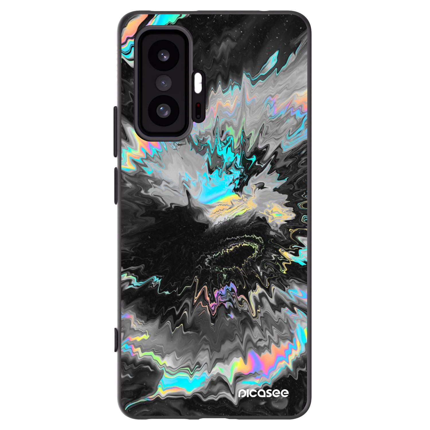 Picasee Μαύρη θήκη σιλικόνης για Xiaomi 11T Pro - Magnetic