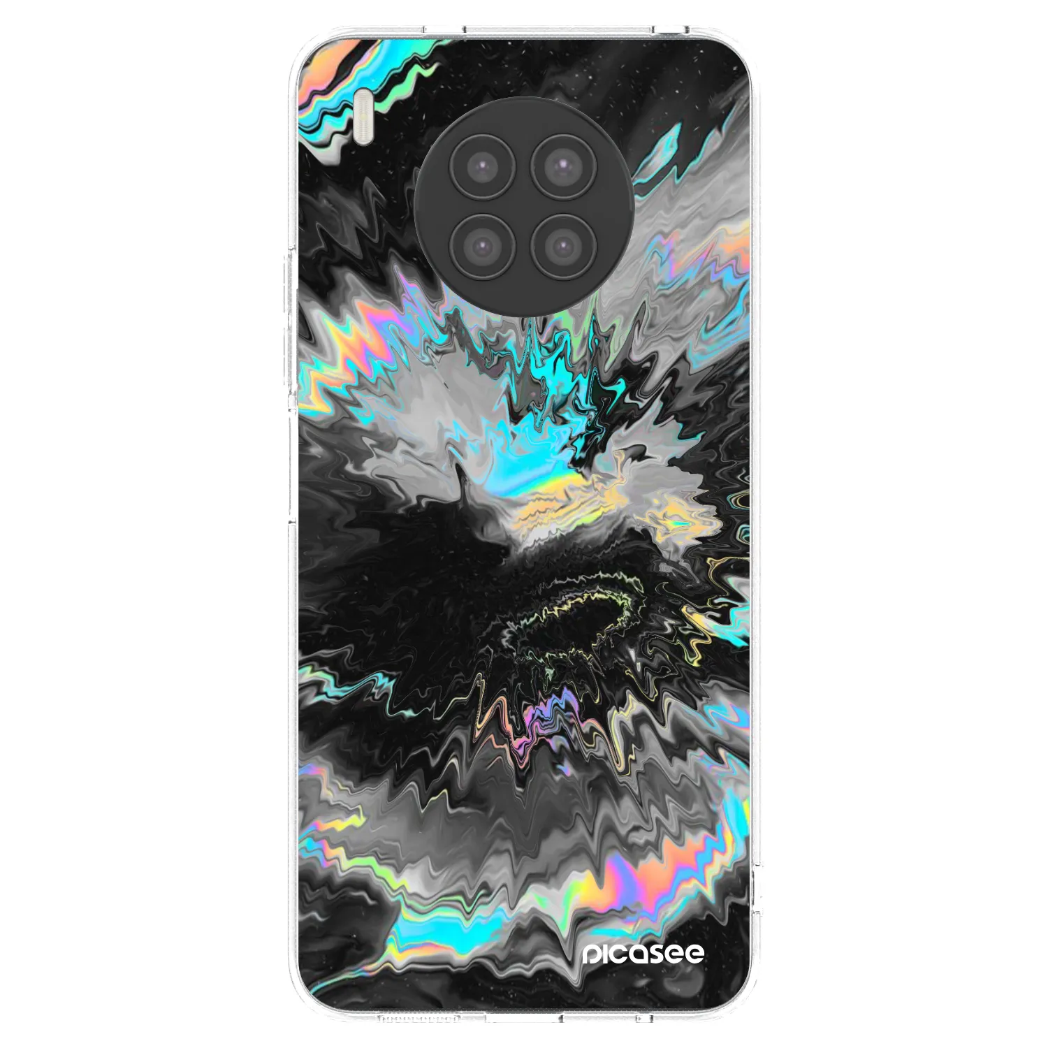 Picasee διαφανής θήκη σιλικόνης Huawei Nova 8i - Magnetic