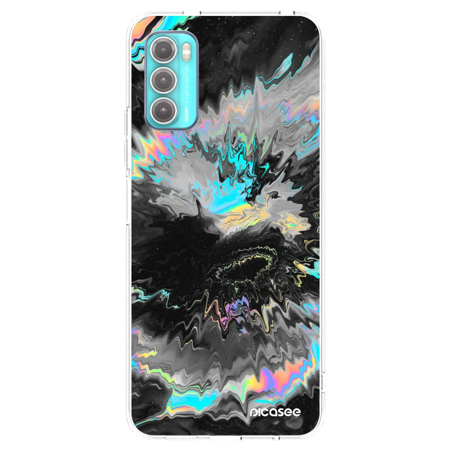 Picasee διαφανής θήκη σιλικόνης Motorola Moto G60 - Magnetic