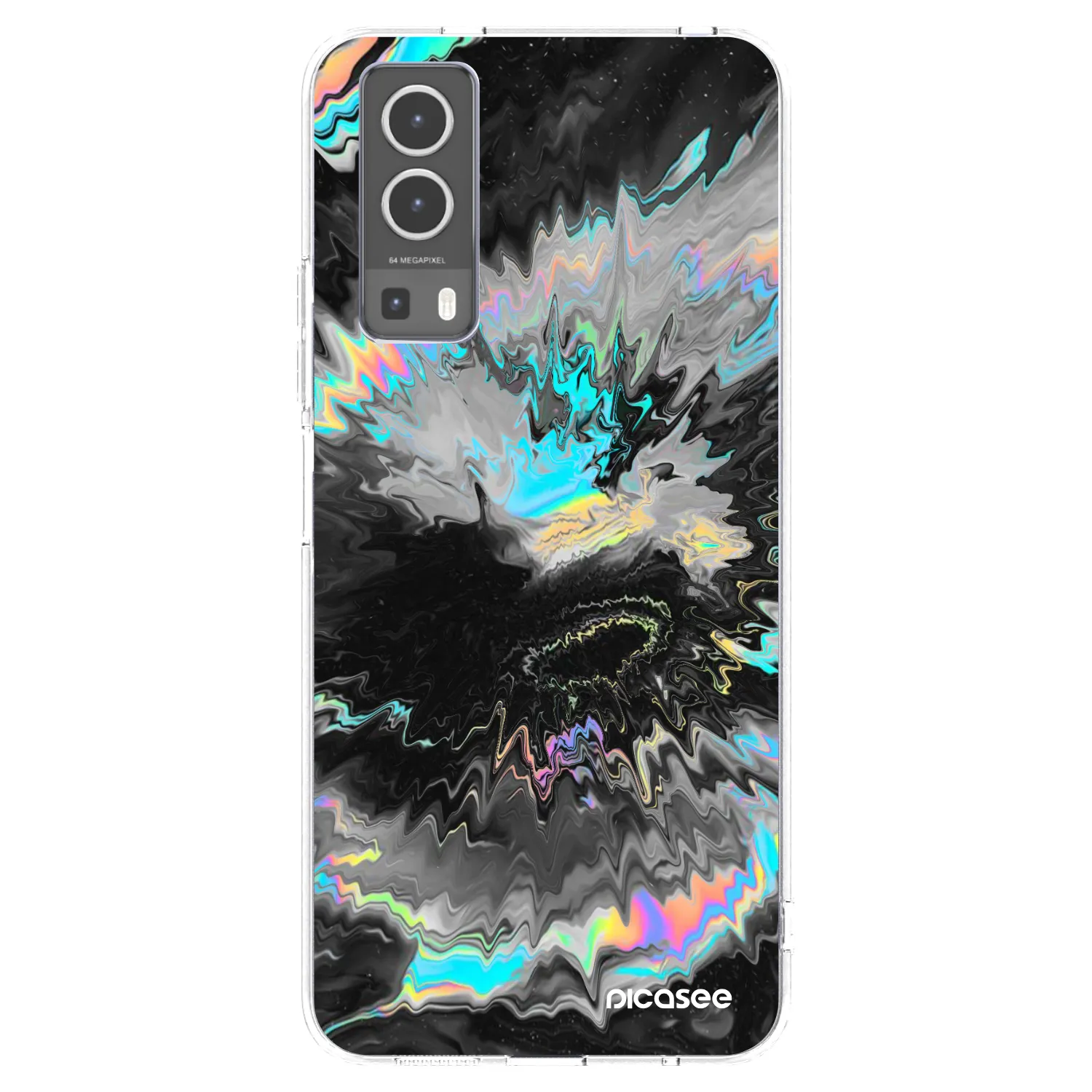 Picasee διαφανής θήκη σιλικόνης Vivo Y72 5G - Magnetic