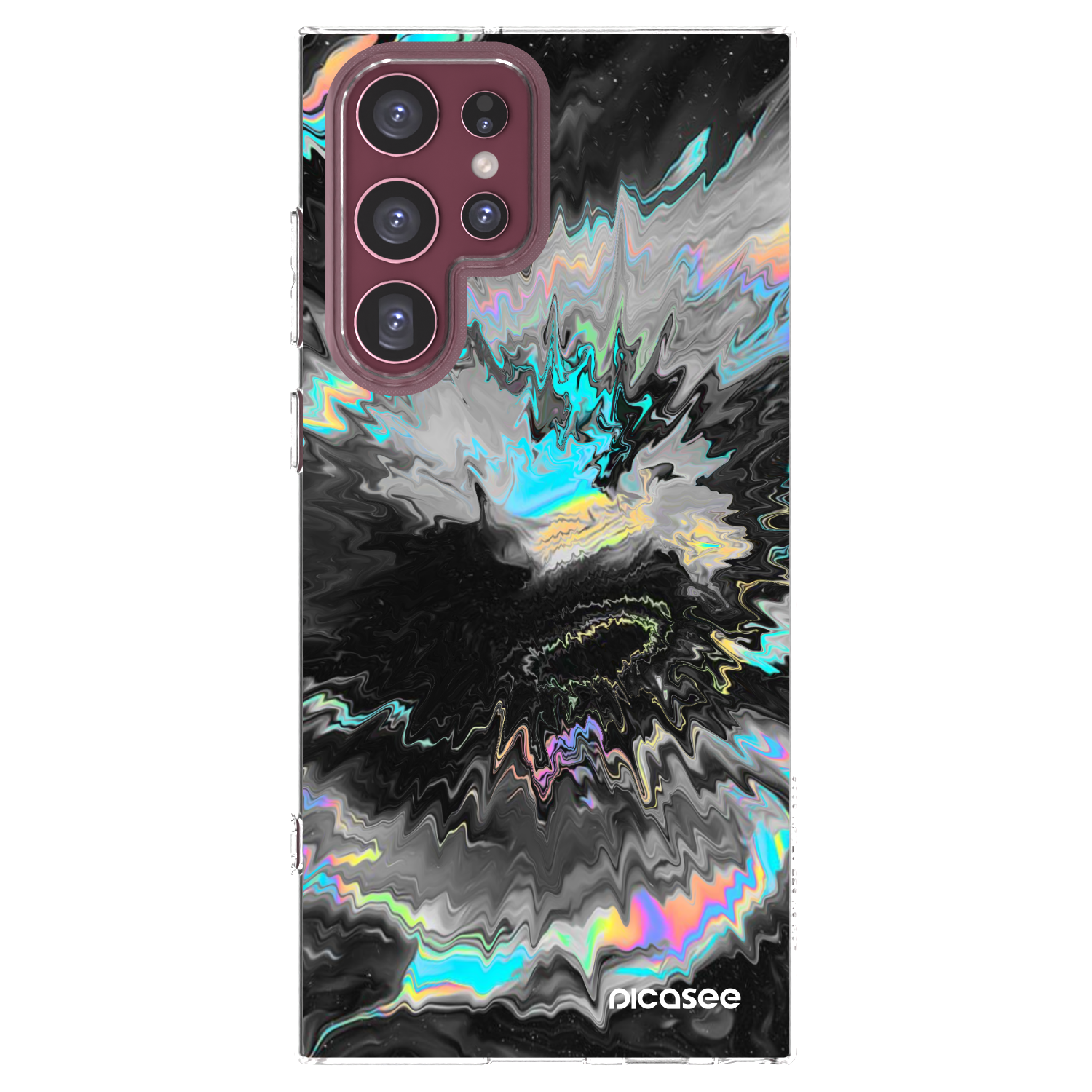 Picasee διαφανής θήκη σιλικόνης Samsung Galaxy S22 Ultra 5G - Magnetic