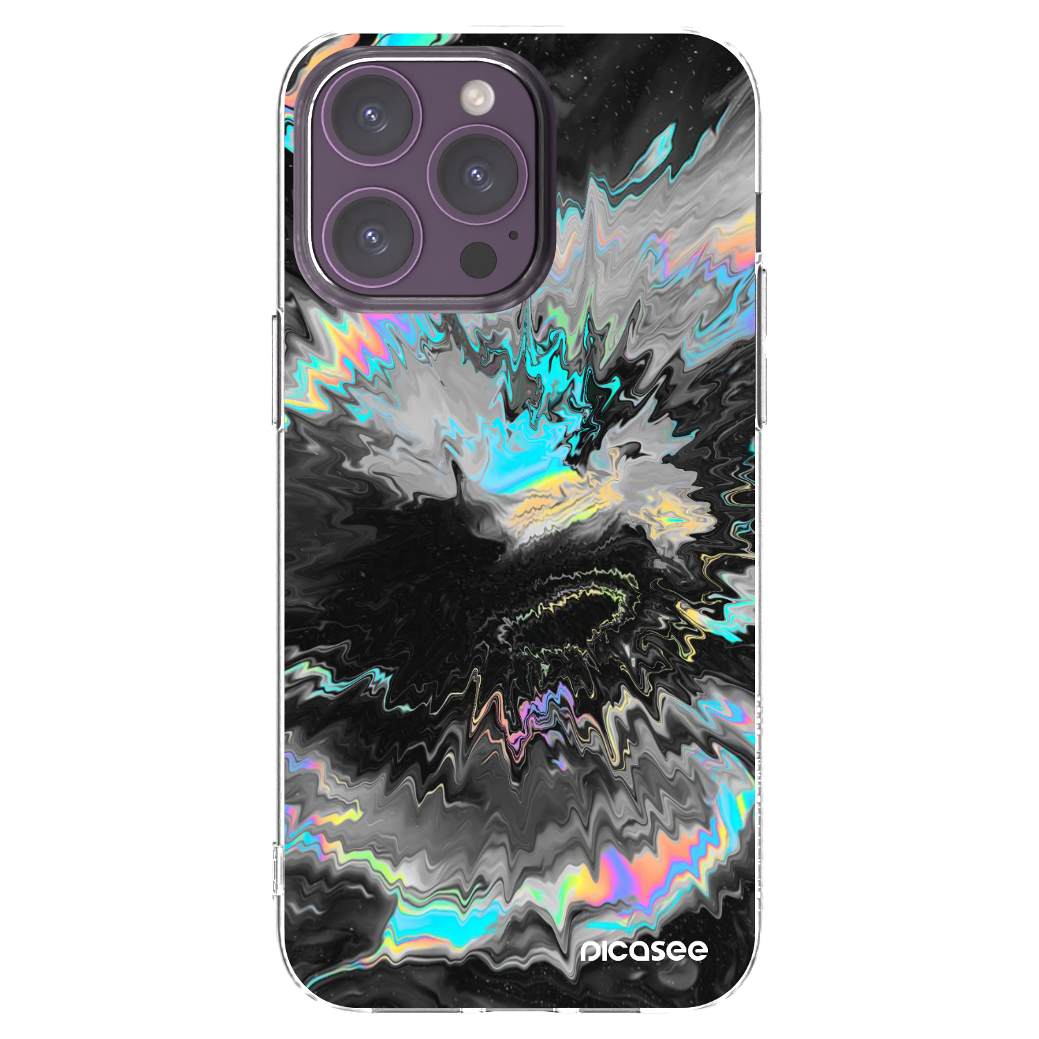 Picasee διαφανής θήκη σιλικόνης Apple iPhone 14 Pro Max - Magnetic
