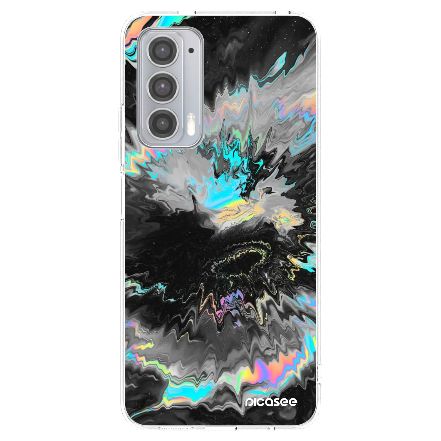 Picasee διαφανής θήκη σιλικόνης Motorola Edge 20 - Magnetic