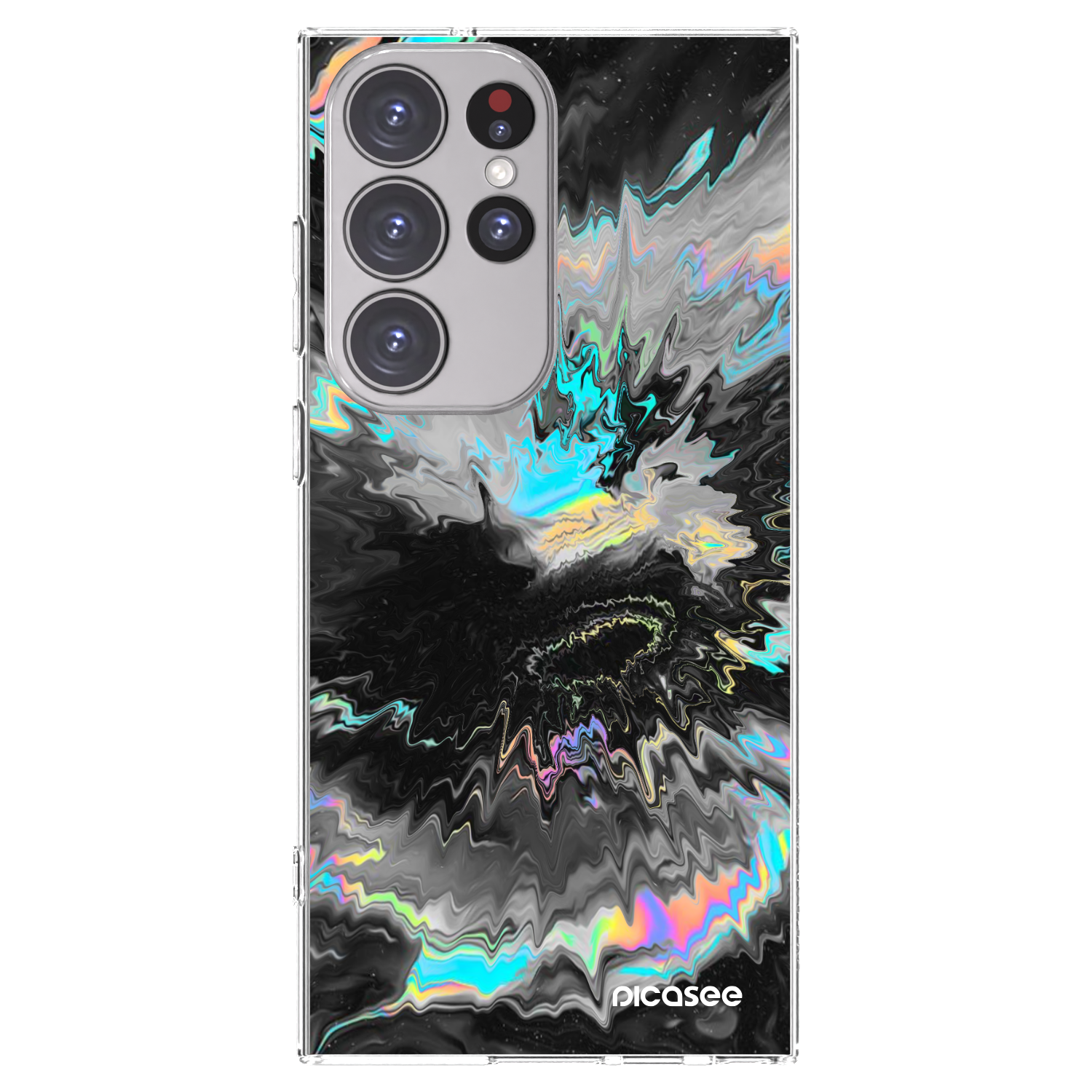 Picasee διαφανής θήκη σιλικόνης Samsung Galaxy S23 Ultra 5G - Magnetic