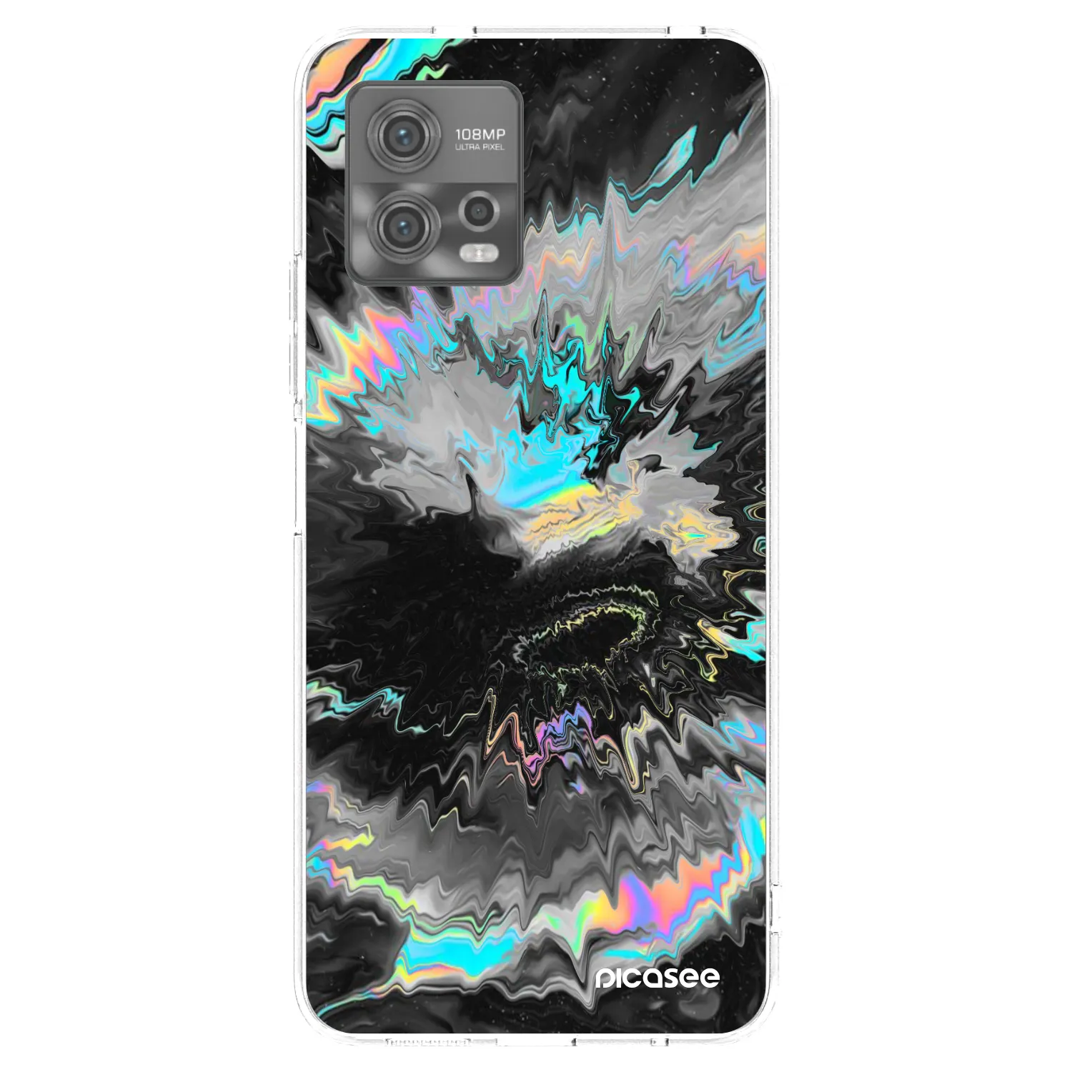 Picasee διαφανής θήκη σιλικόνης Motorola Moto G72 - Magnetic
