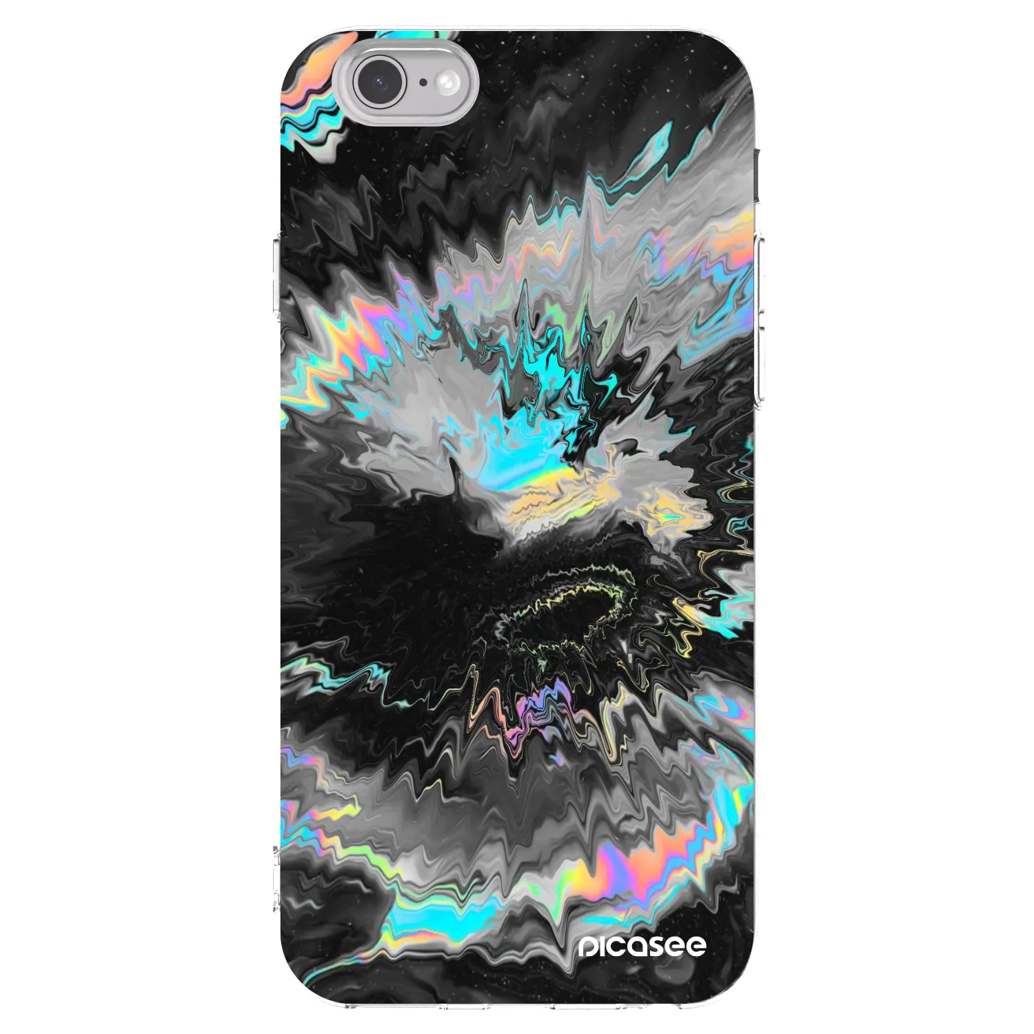 Picasee διαφανής θήκη σιλικόνης Apple iPhone 6/6S - Magnetic