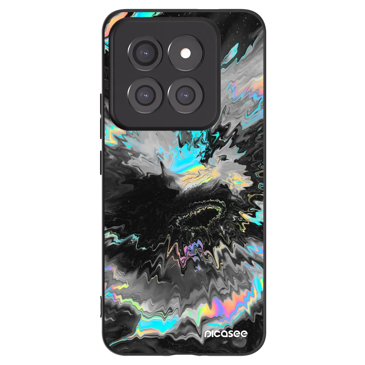 Picasee Μαύρη θήκη σιλικόνης για Xiaomi 14 Pro - Magnetic