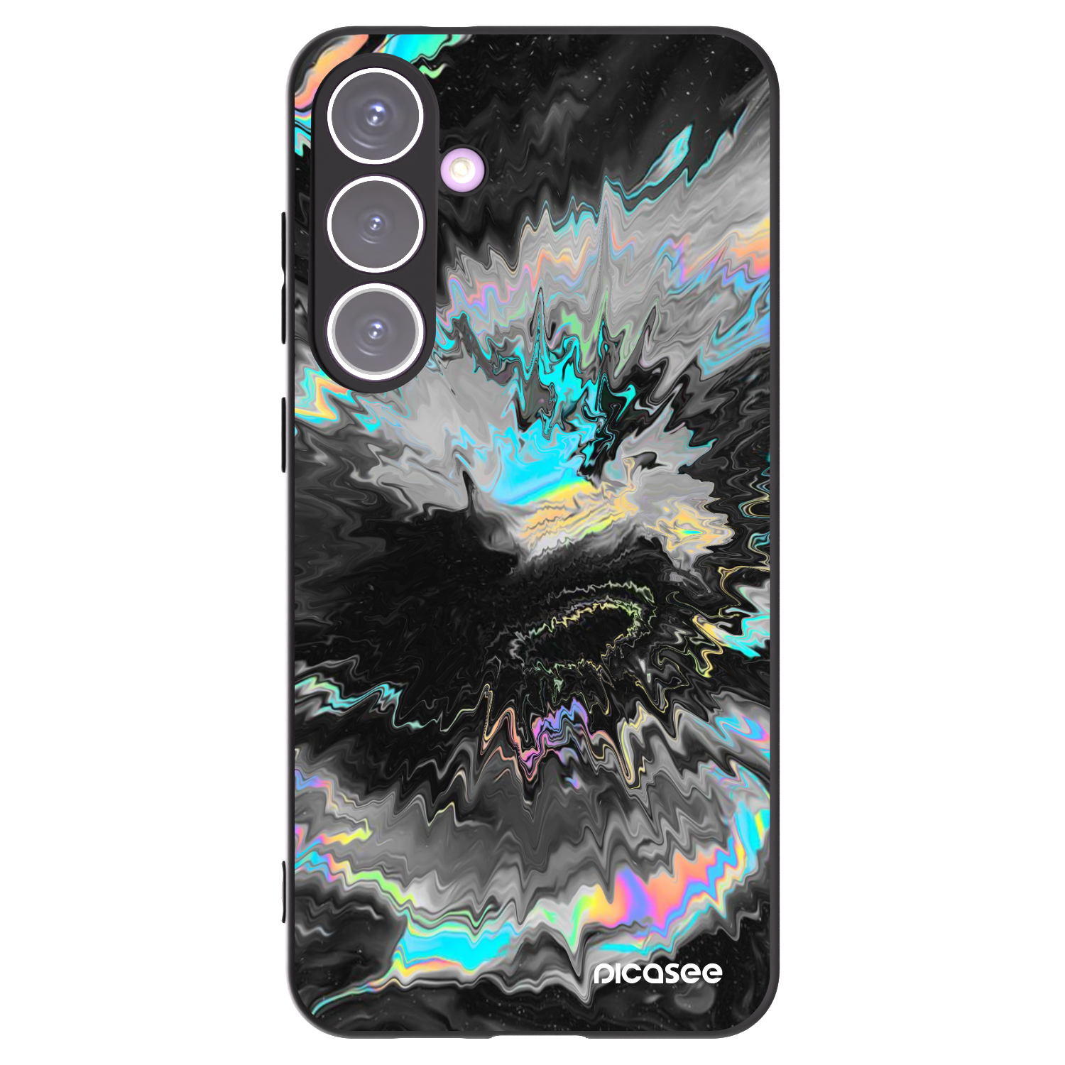 Picasee Μαύρη θήκη σιλικόνης για Samsung Galaxy S24+ S926B 5G - Magnetic