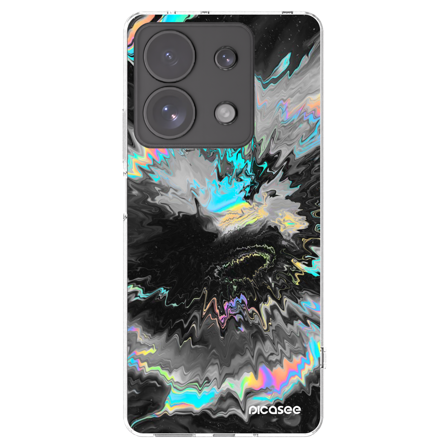 Picasee διαφανής θήκη σιλικόνης Xiaomi Redmi Note 13 Pro 4G - Magnetic