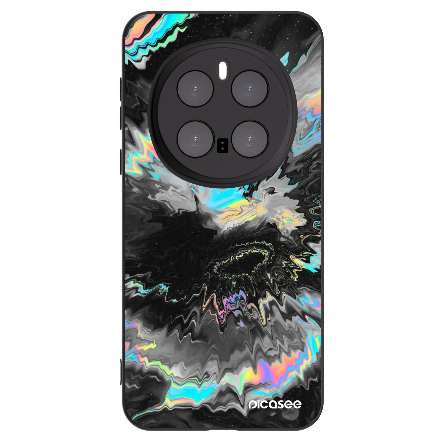 Picasee Μαύρη θήκη σιλικόνης για Honor Magic7 Pro 5G - Magnetic