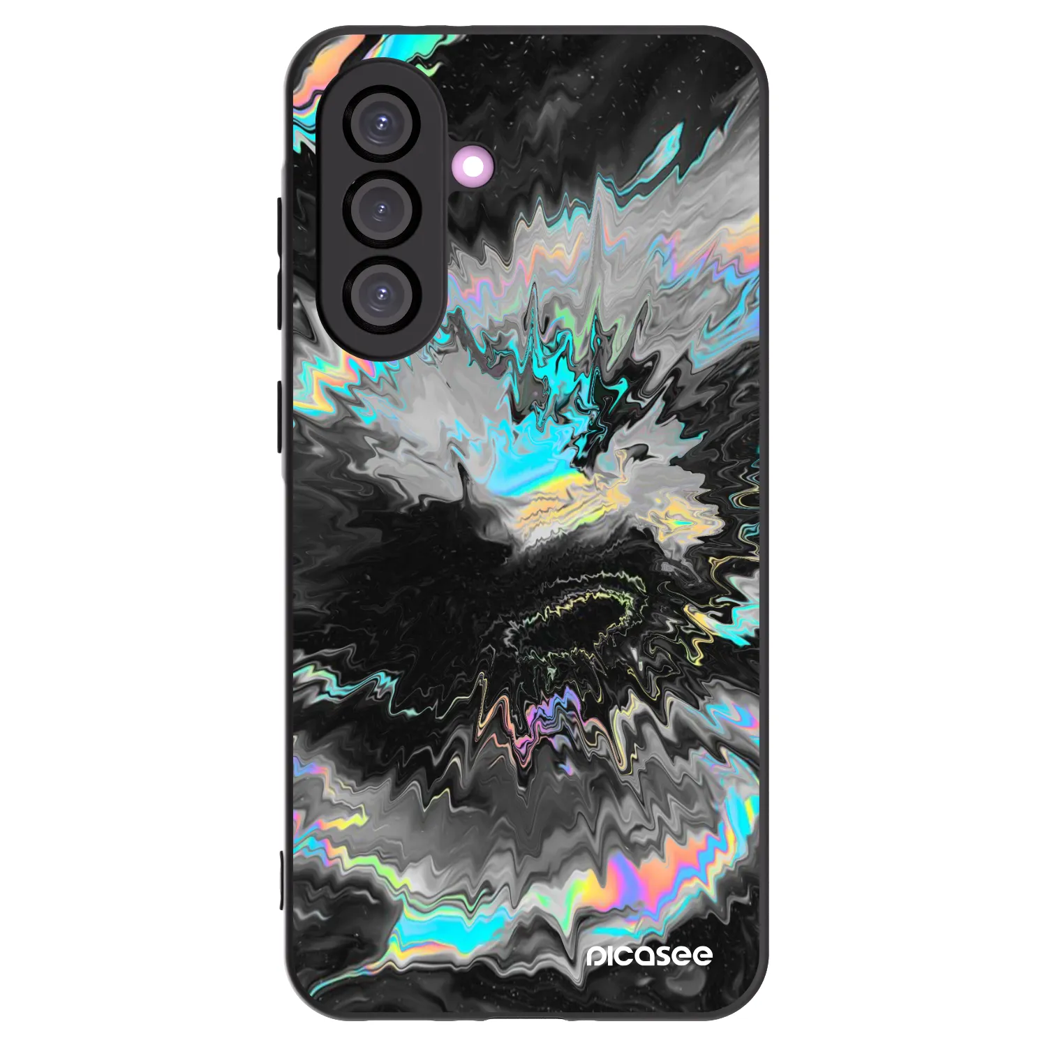 Picasee Μαύρη θήκη σιλικόνης για Samsung Galaxy A56 5G A566B - Magnetic