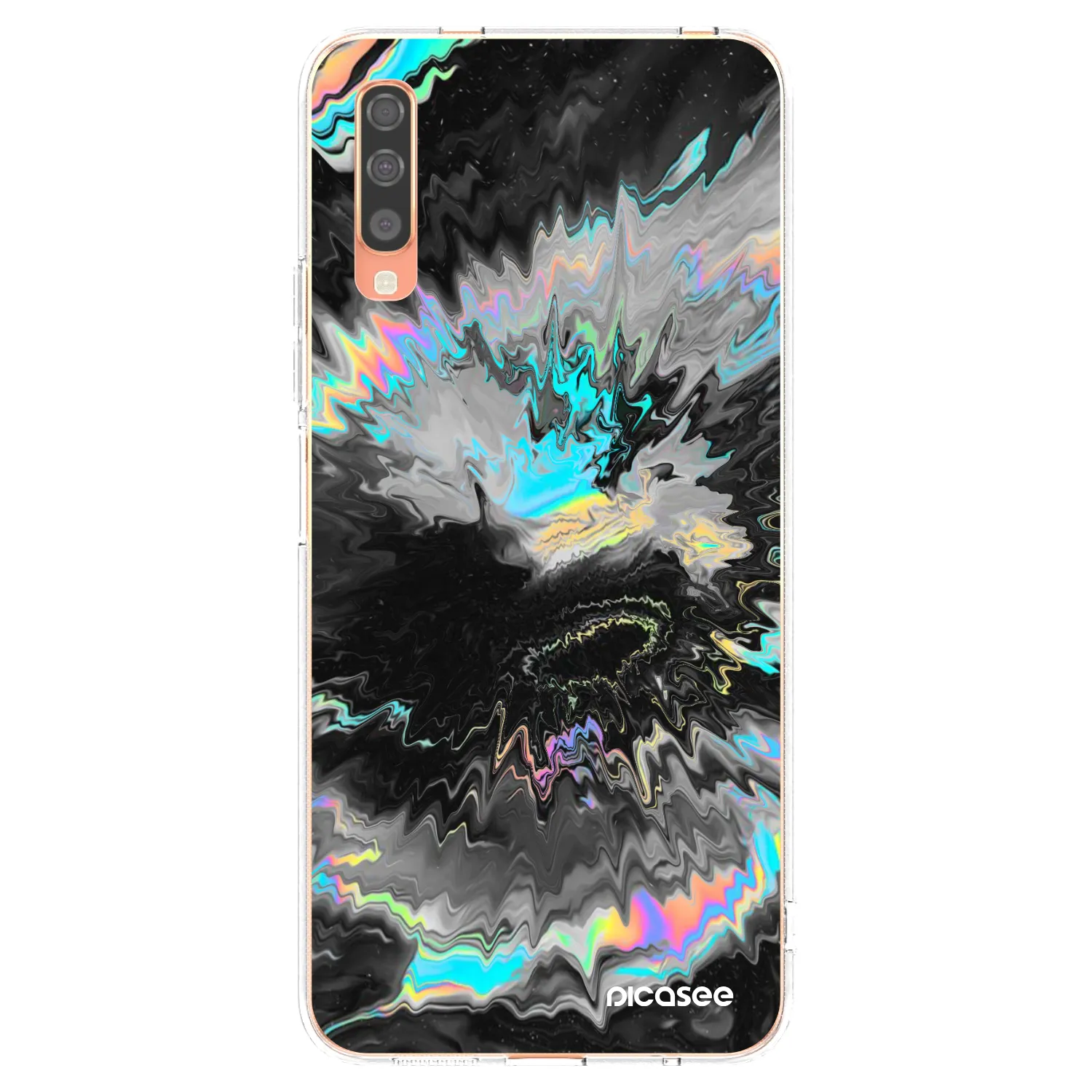 Picasee διαφανής θήκη σιλικόνης Samsung Galaxy A70 A705F - Magnetic