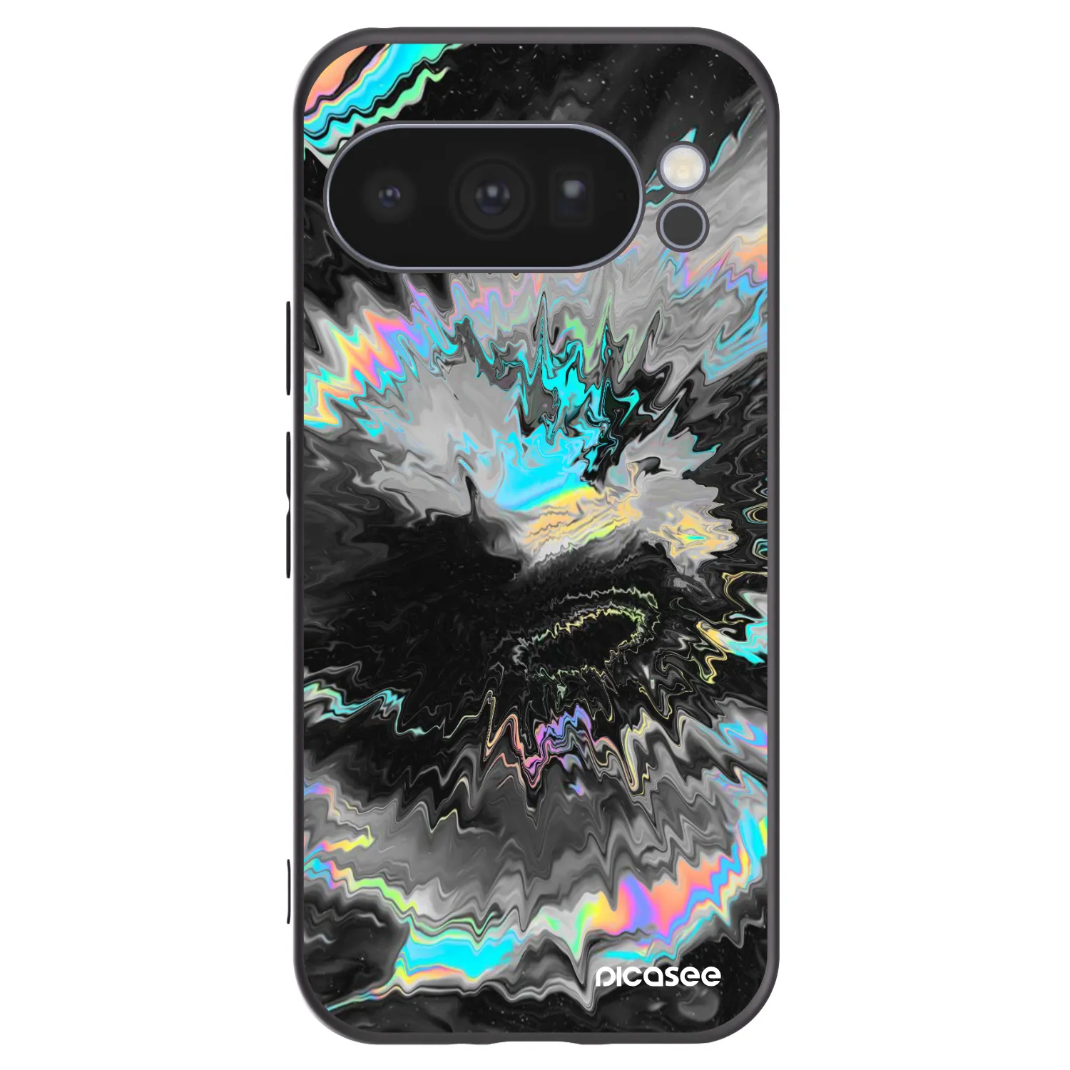 Picasee Μαύρη θήκη σιλικόνης για Google Pixel 10 Pro - Magnetic