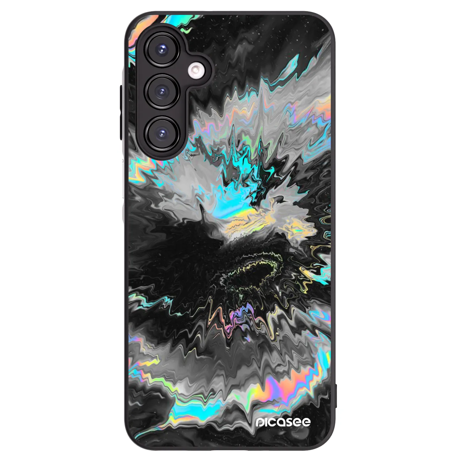 Picasee Μαύρη θήκη σιλικόνης για Samsung Galaxy A16 4G - Magnetic