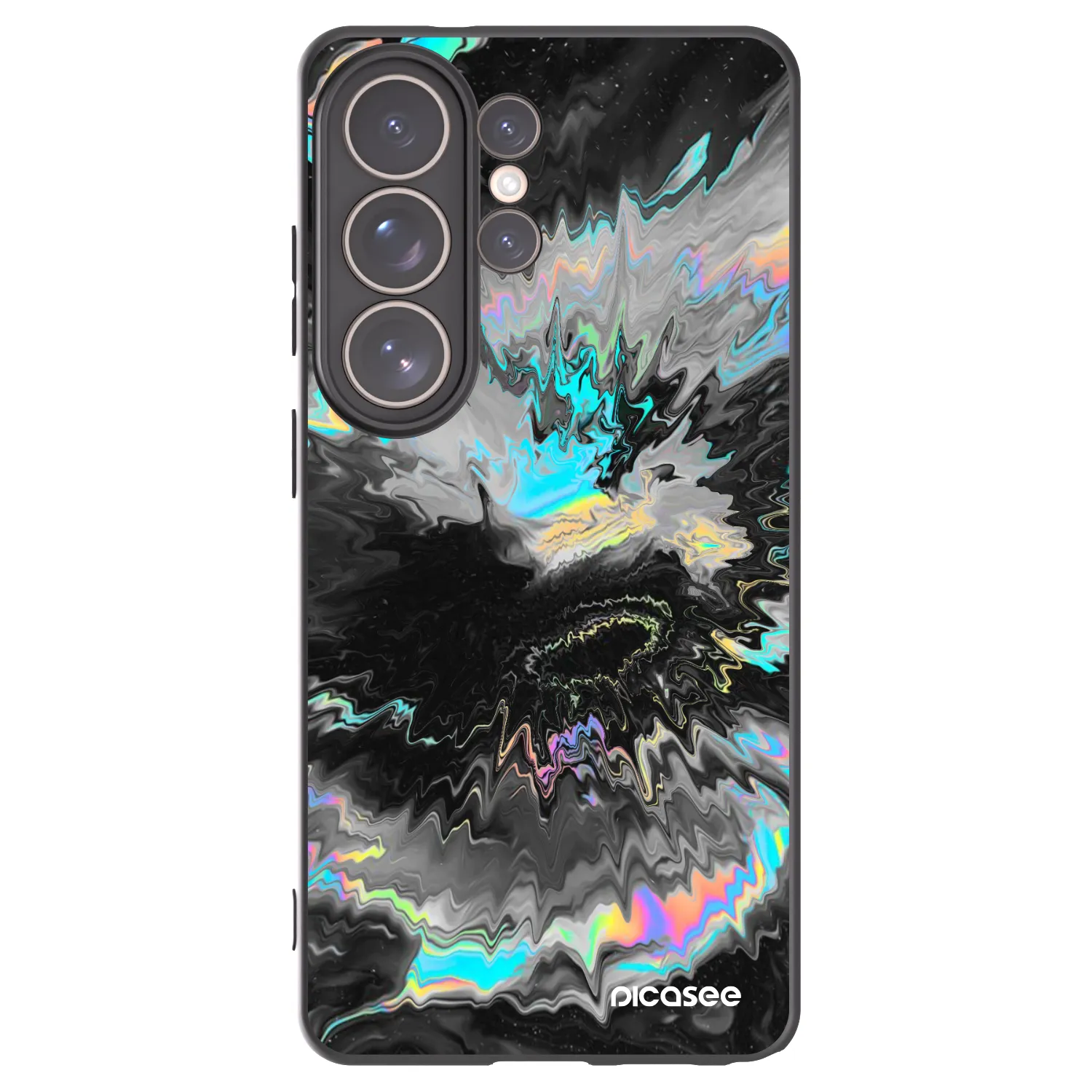 Picasee Μαύρη θήκη σιλικόνης για Samsung Galaxy S26 Ultra - Magnetic