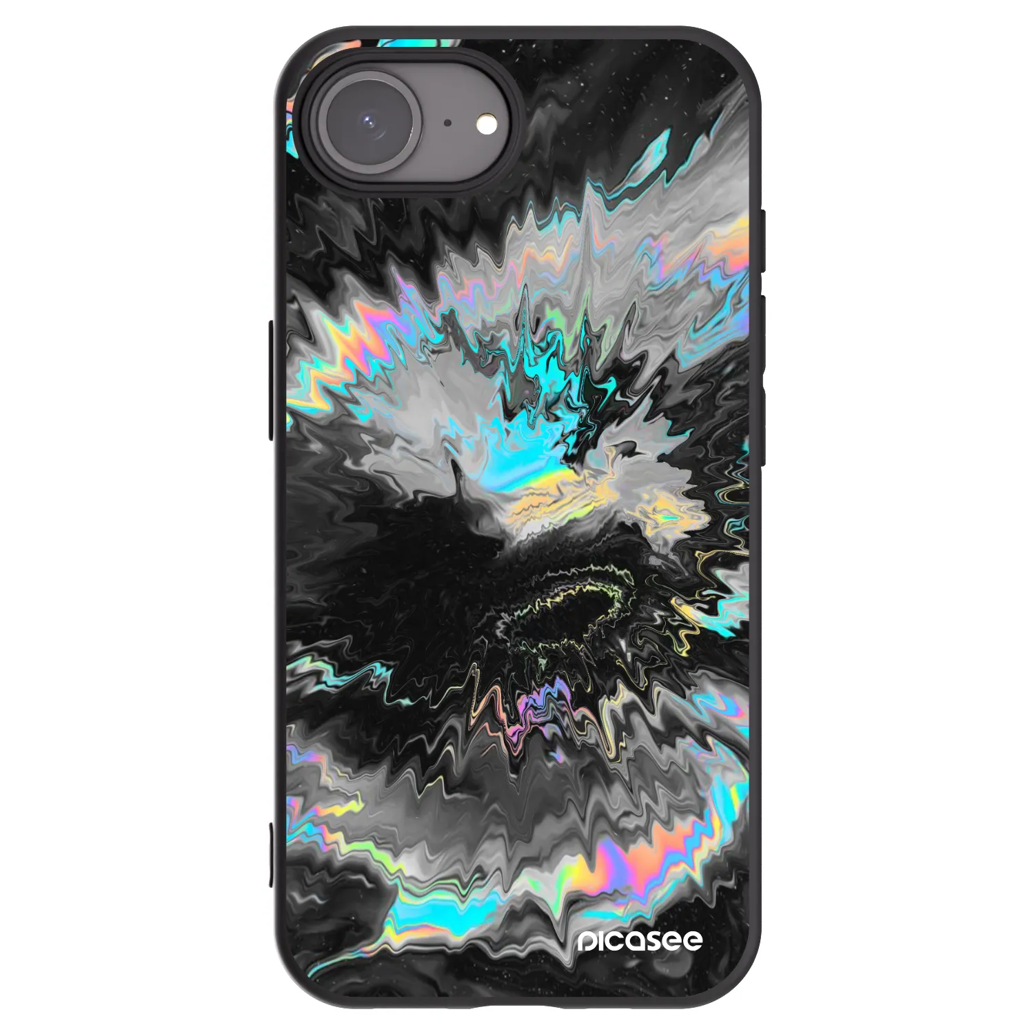 Picasee Μαύρη θήκη σιλικόνης για Apple iPhone 17e - Magnetic