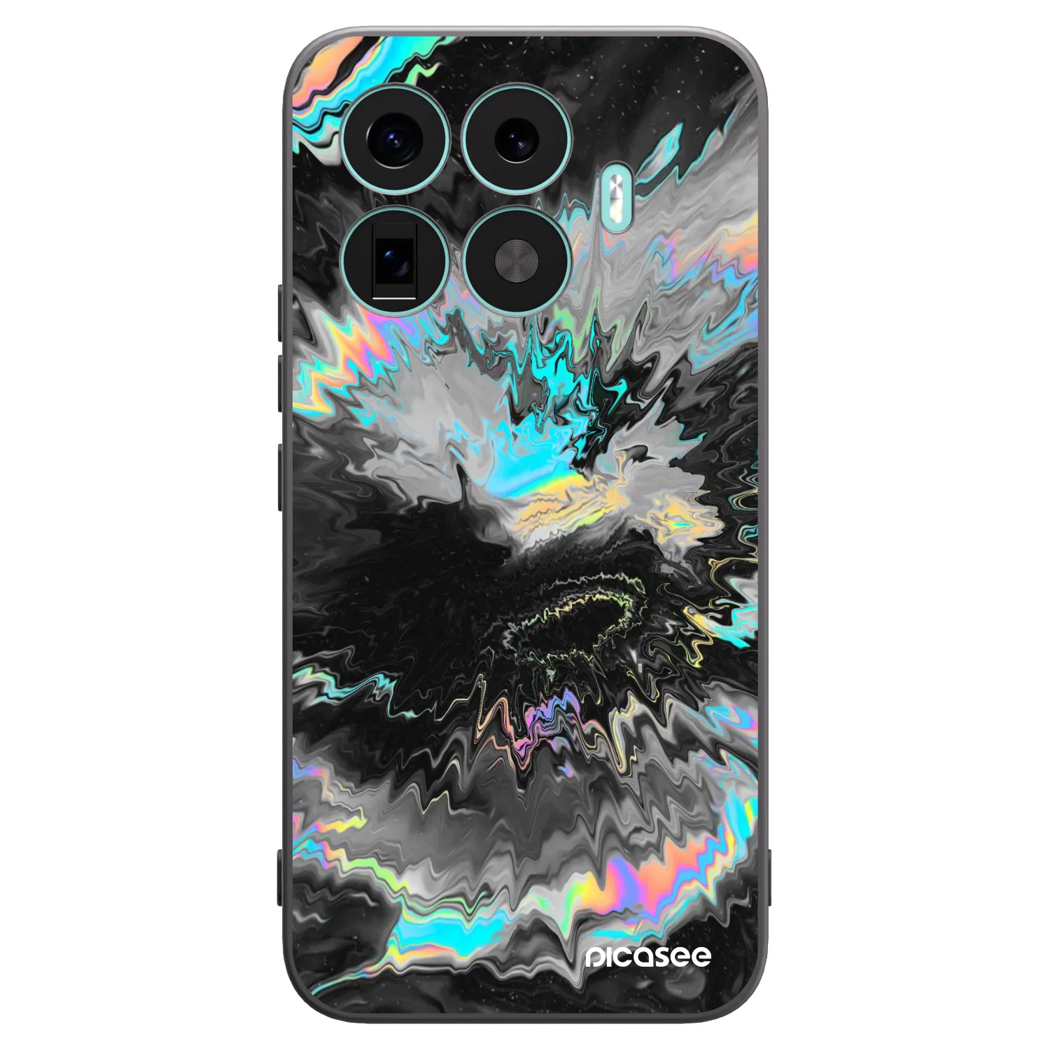Picasee Μαύρη θήκη σιλικόνης για Xiaomi 17T Pro - Magnetic