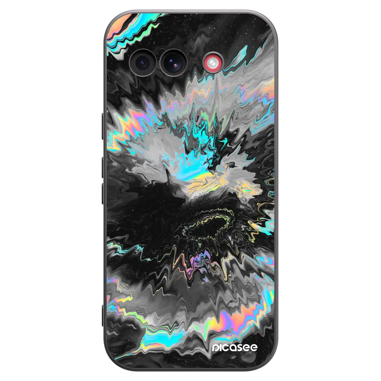 Picasee Μαύρη θήκη σιλικόνης για Google Pixel 10a - Magnetic