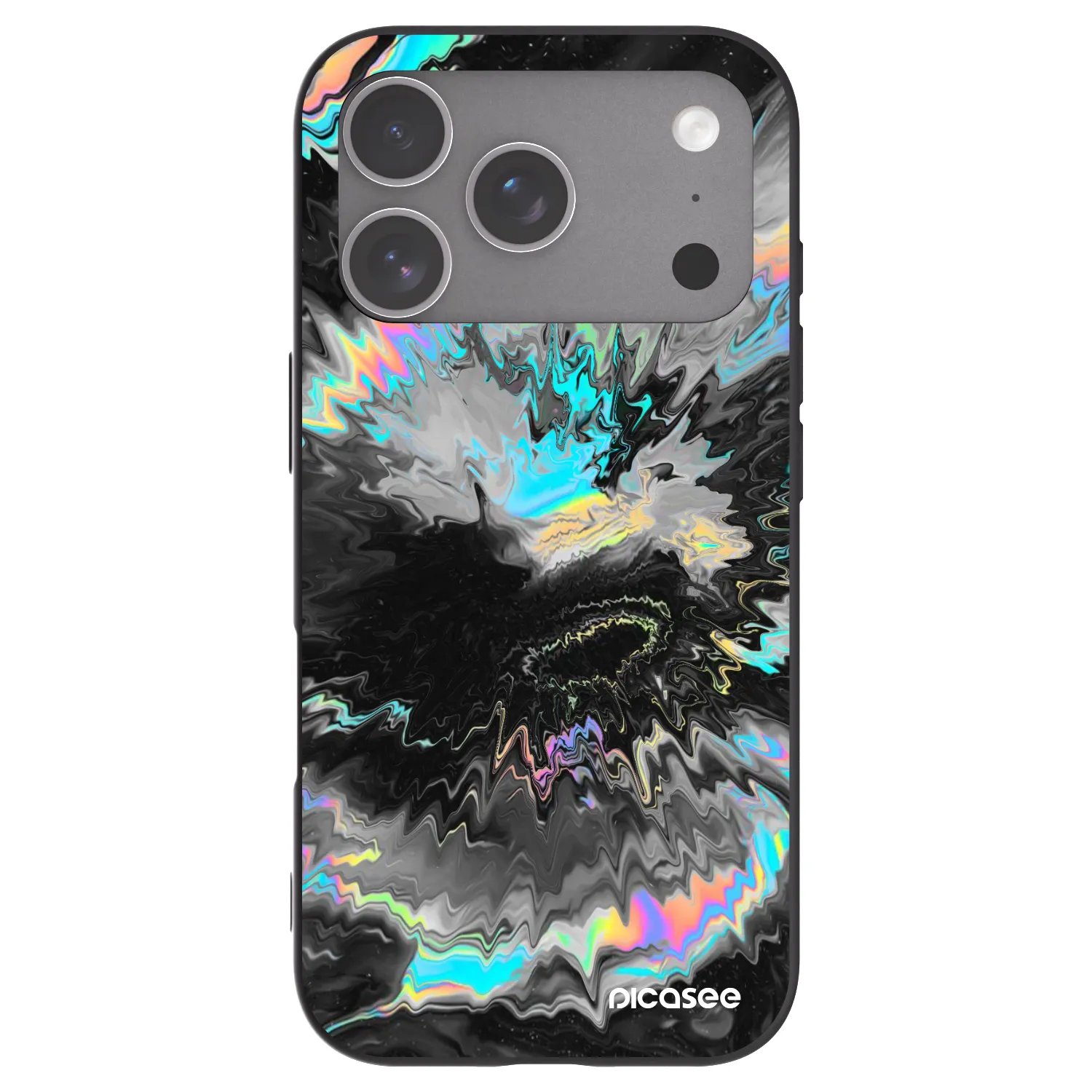 Picasee Μαύρη θήκη σιλικόνης για Apple iPhone 18 Pro - Magnetic