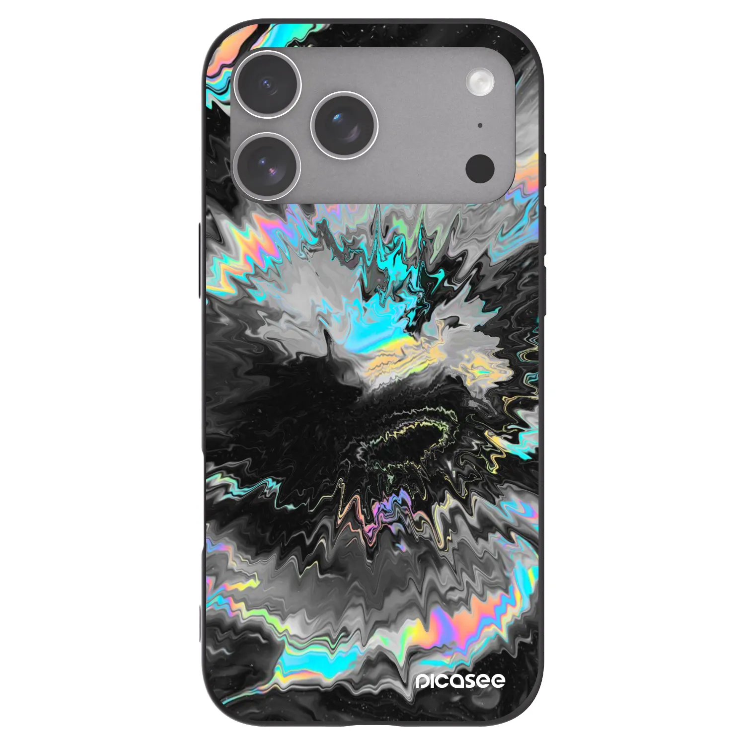 Picasee Μαύρη θήκη σιλικόνης για Apple iPhone 18 Pro Max - Magnetic