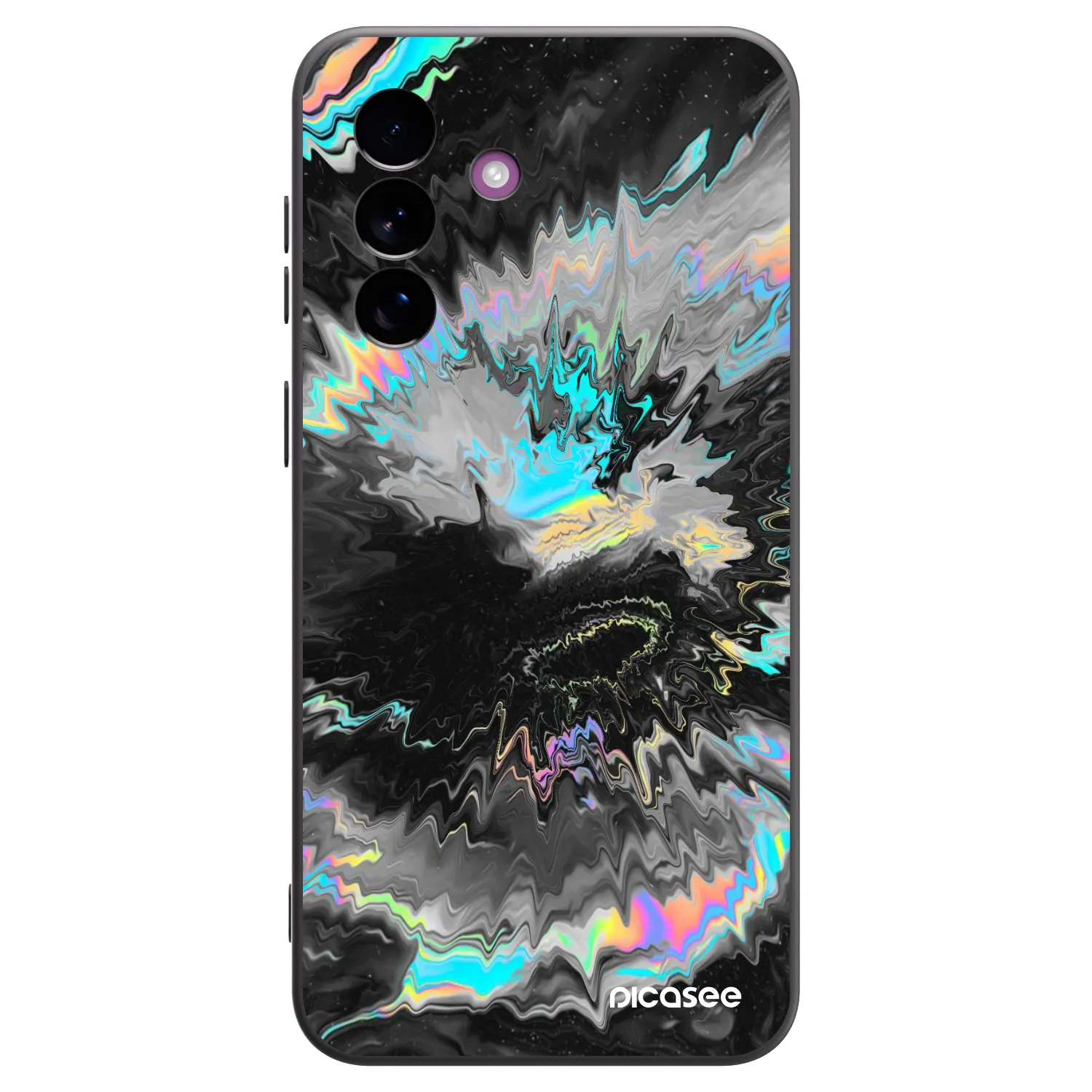 Picasee Μαύρη θήκη σιλικόνης για Samsung Galaxy A37 - Magnetic