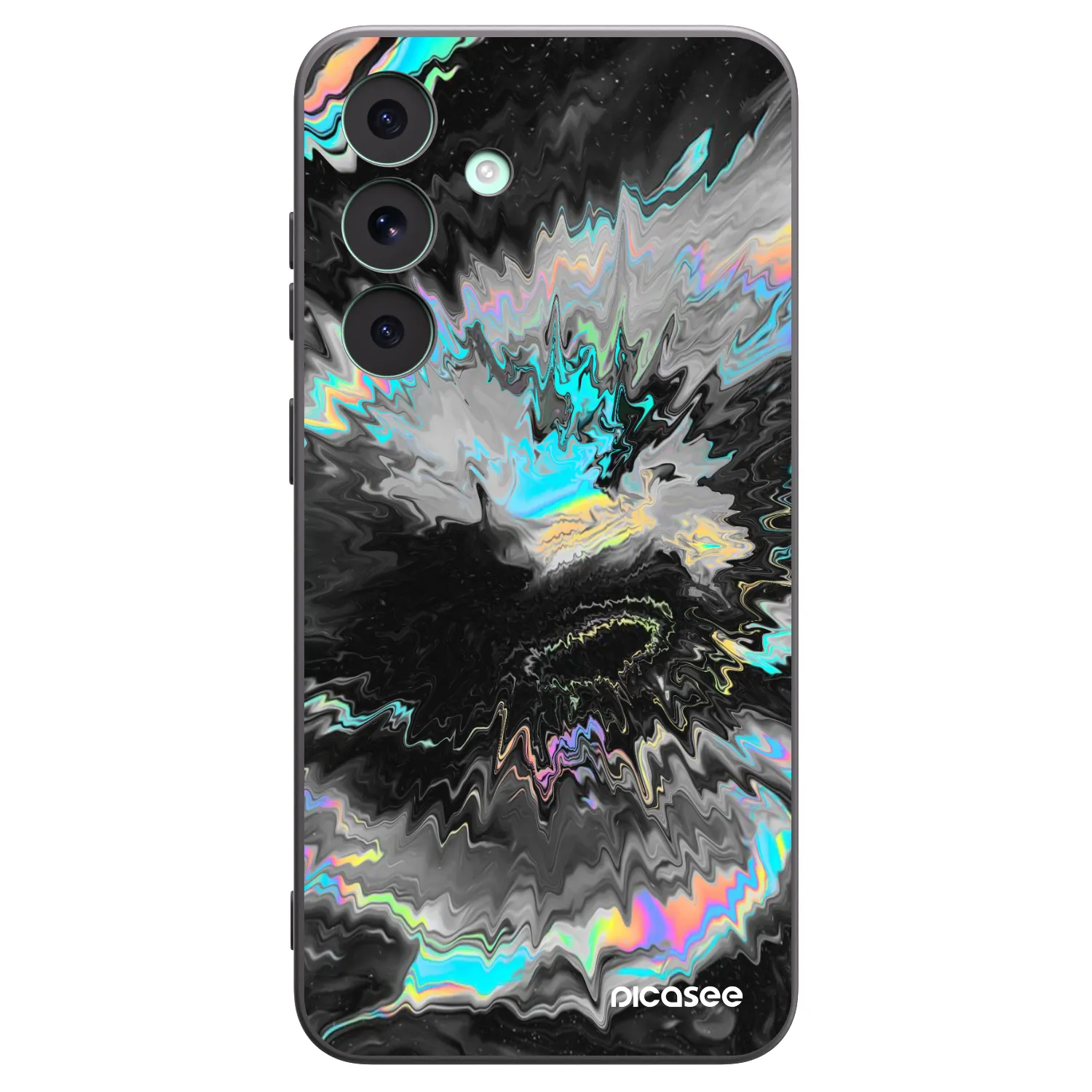 Picasee Μαύρη θήκη σιλικόνης για Samsung Galaxy S26 FE - Magnetic