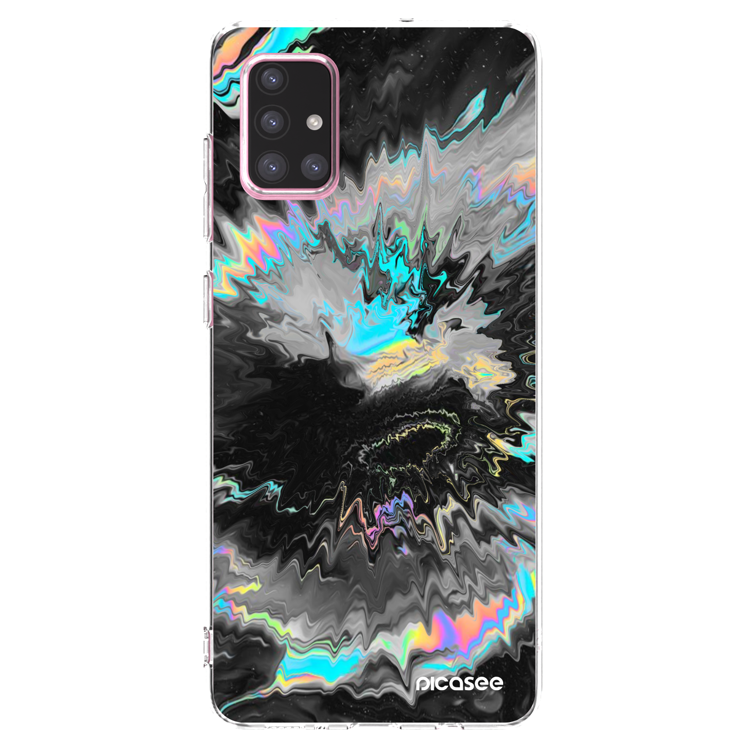 Picasee διαφανής θήκη σιλικόνης Samsung Galaxy A71 A715F - Magnetic