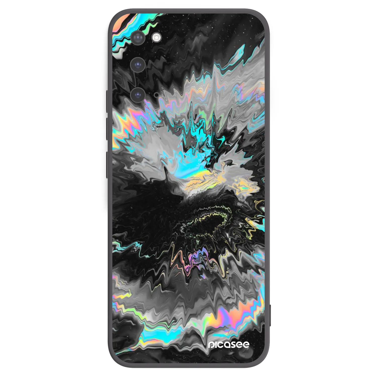 Picasee Μαύρη θήκη σιλικόνης για Samsung Galaxy S20 G980F - Magnetic