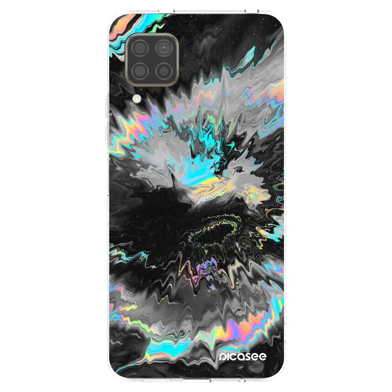 Picasee διαφανής θήκη σιλικόνης Huawei P40 Lite - Magnetic