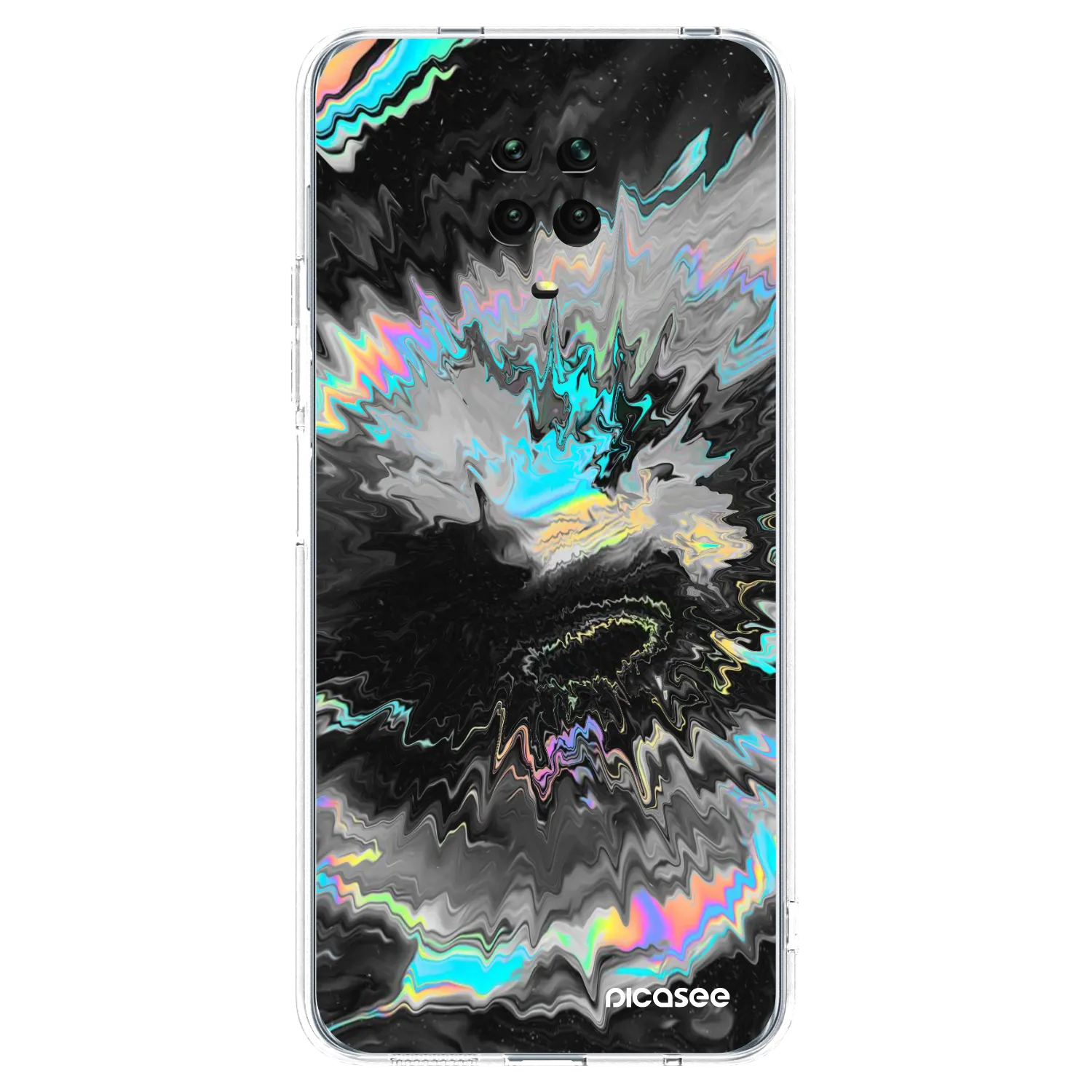 Picasee διαφανής θήκη σιλικόνης Xiaomi Redmi Note 9S - Magnetic