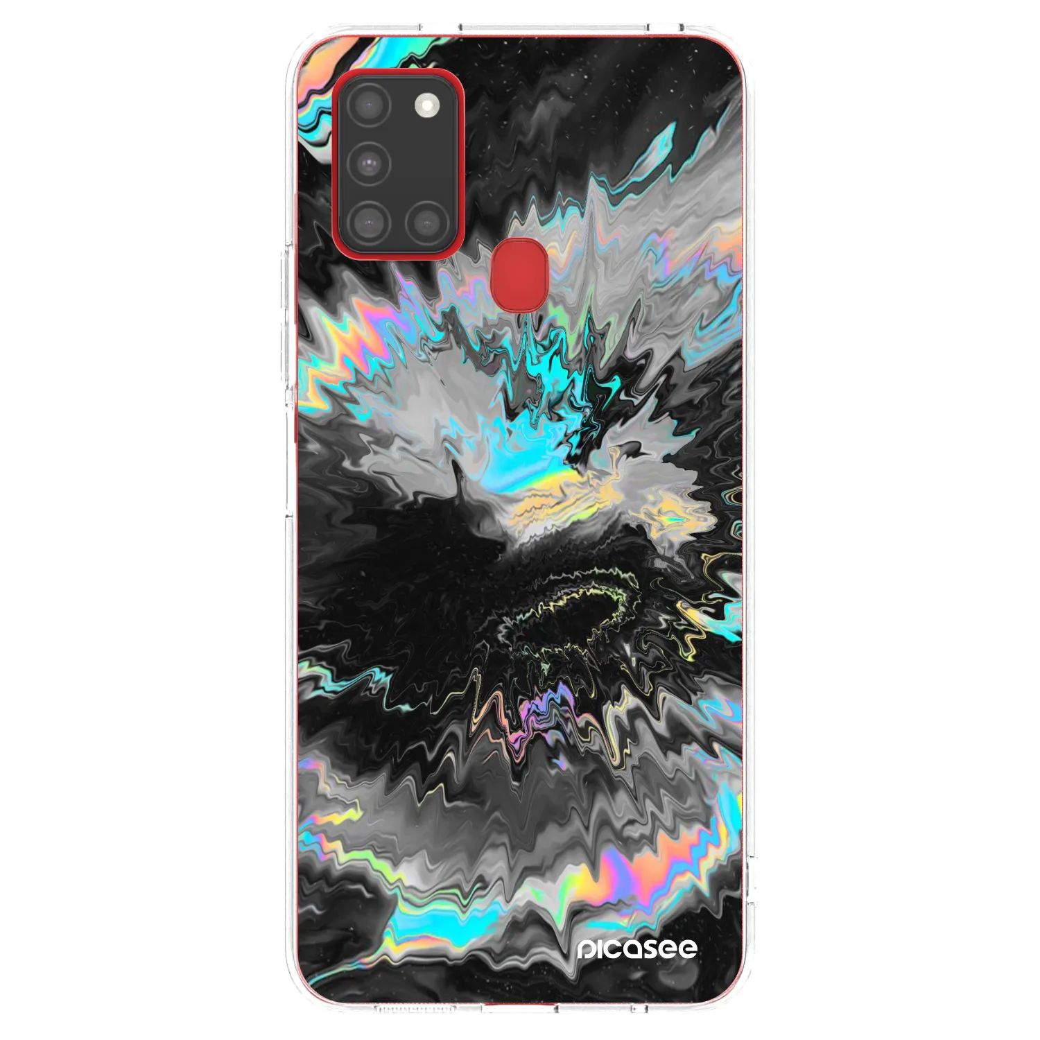 Picasee διαφανής θήκη σιλικόνης Samsung Galaxy A21s - Magnetic