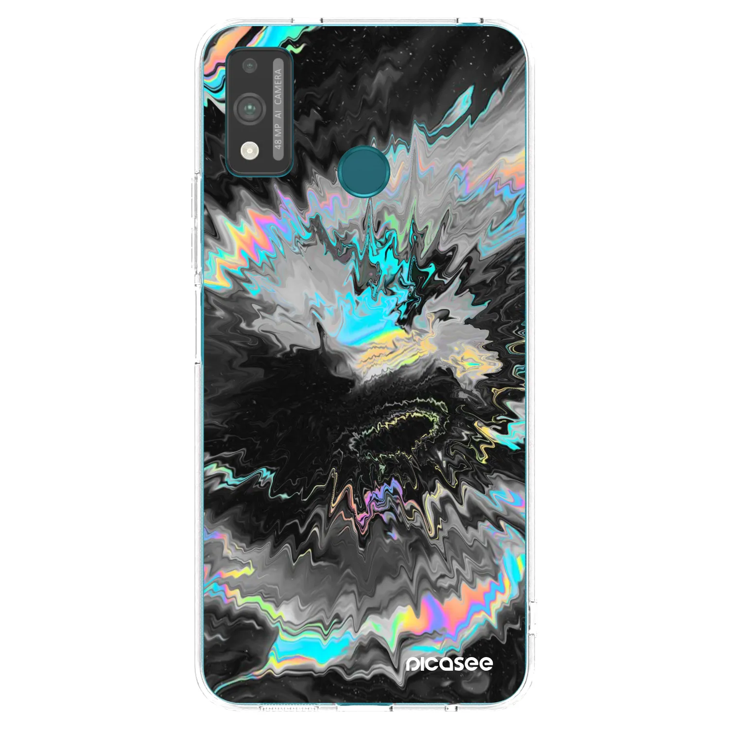 Picasee διαφανής θήκη σιλικόνης Honor 9X Lite - Magnetic