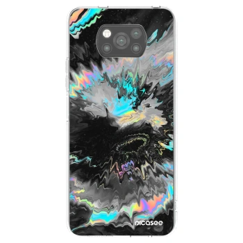 Picasee Μαύρη θήκη σιλικόνης για Xiaomi Poco X3 - Magnetic