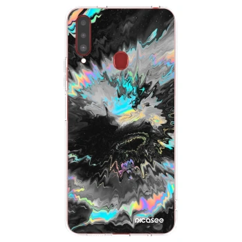 Picasee διαφανής θήκη σιλικόνης Samsung Galaxy A20s - Magnetic