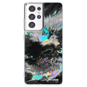 Picasee διαφανής θήκη σιλικόνης Samsung Galaxy S21 Ultra 5G G998B - Magnetic