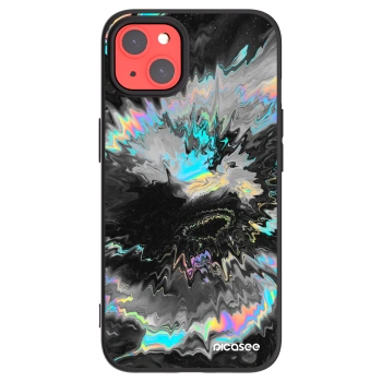 Picasee Μαύρη θήκη σιλικόνης για Apple iPhone 13 - Magnetic