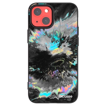 Picasee Μαύρη θήκη σιλικόνης για Apple iPhone 13 mini - Magnetic