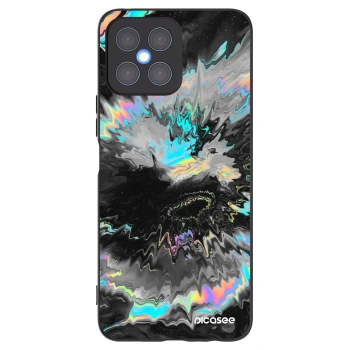 Picasee Μαύρη θήκη σιλικόνης για Honor X8 4G - Magnetic