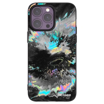 Picasee Μαύρη θήκη σιλικόνης για Apple iPhone 14 Pro Max - Magnetic