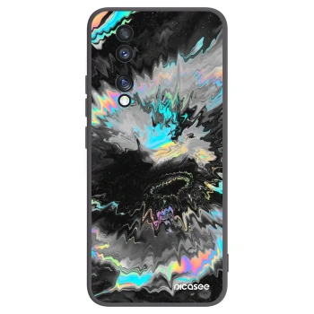 Picasee Μαύρη θήκη σιλικόνης για Honor 70 - Magnetic