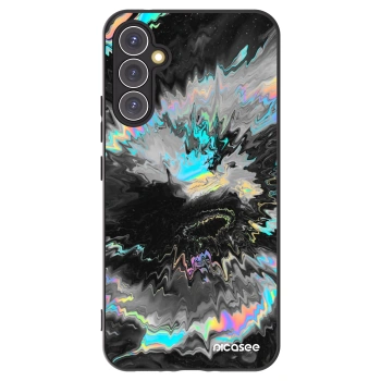 Picasee Μαύρη θήκη σιλικόνης για Samsung Galaxy A34 5G A346B - Magnetic