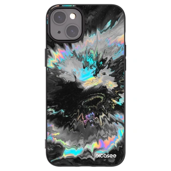 Picasee Μαύρη θήκη σιλικόνης για Apple iPhone 15 Plus - Magnetic