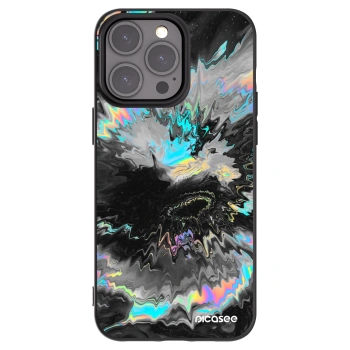 Picasee Μαύρη θήκη σιλικόνης για Apple iPhone 15 Pro Max - Magnetic