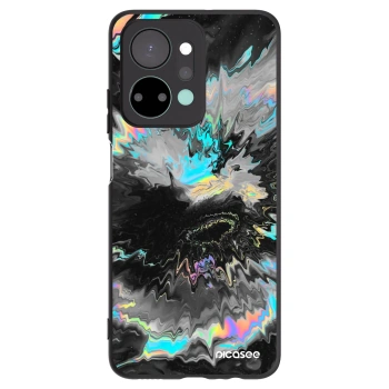 Picasee Μαύρη θήκη σιλικόνης για Honor X7a - Magnetic