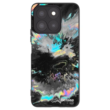 Picasee Μαύρη θήκη σιλικόνης για Honor X8b - Magnetic