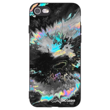 Picasee Μαύρη θήκη σιλικόνης για Apple iPhone 8 - Magnetic