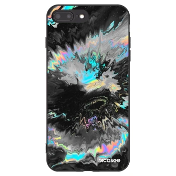 Picasee Μαύρη θήκη σιλικόνης για Apple iPhone 8 Plus - Magnetic
