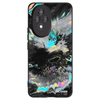Picasee Μαύρη θήκη σιλικόνης για Honor 200 5G - Magnetic